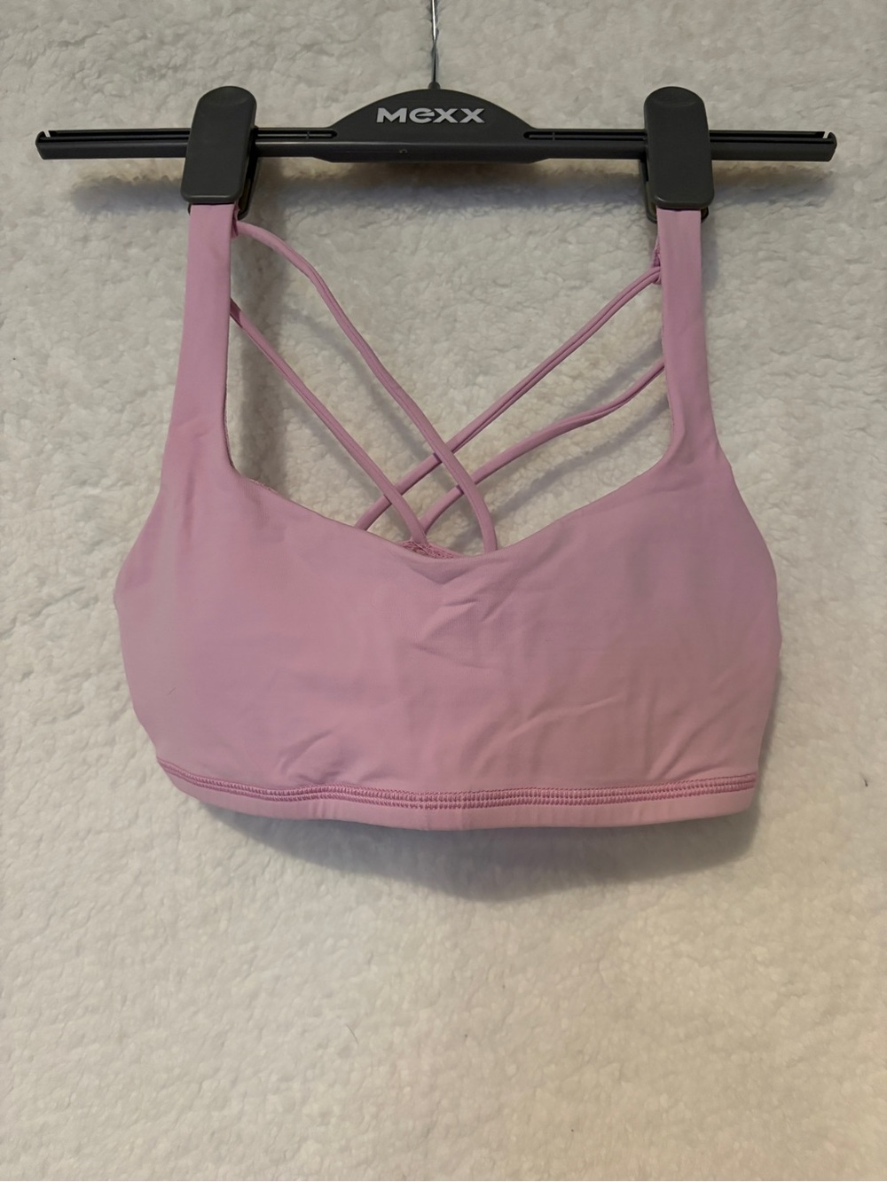 lululemon athletica Pink Strappy-Back Sports Bra